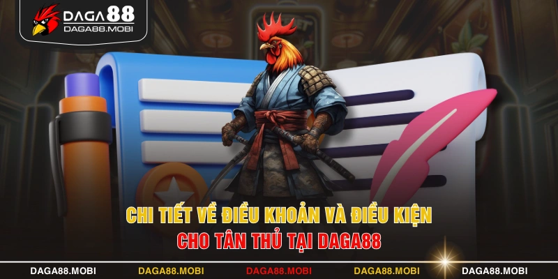 Chi tiết về điều khoản và điều kiện cho tân thủ tại DAGA88
